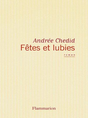 cover image of Fêtes et lubies